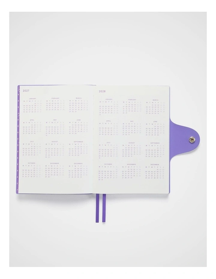 Snap Weekly Diary A5 2027 in Assorted image 3