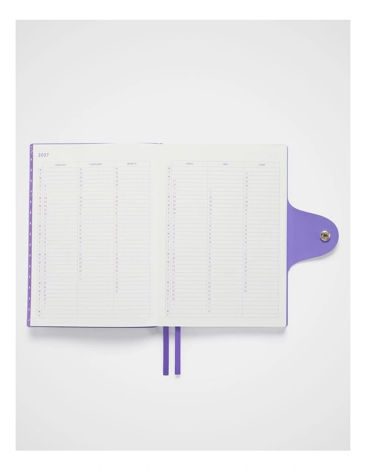 Snap Weekly Diary A5 2027 in Assorted image 4