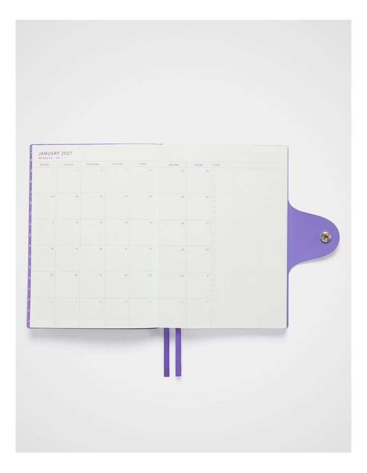 Snap Weekly Diary A5 2027 in Assorted image 5