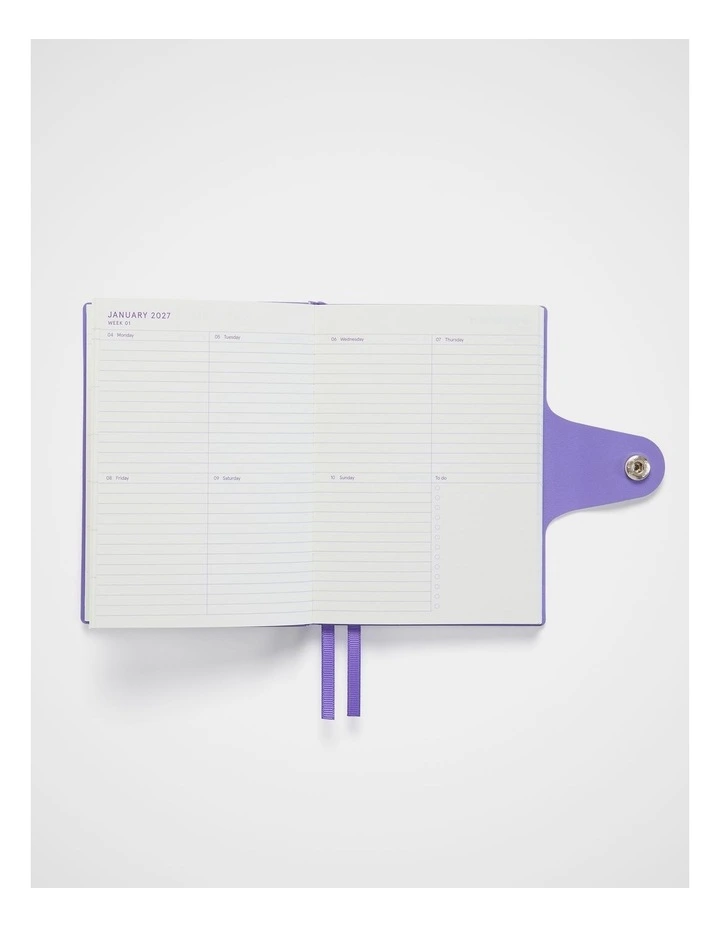 Snap Weekly Diary A6 2027 in Assorted image 6