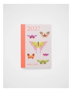 Stitch Weekly Diary A5 2027 in Assorted