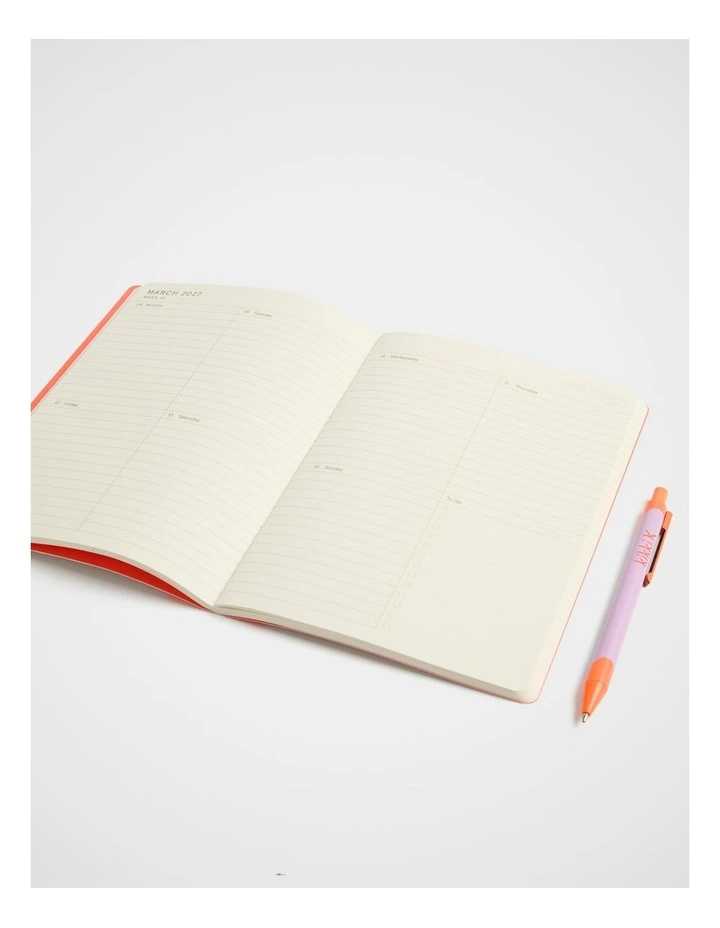 Stitch Weekly Diary A5 2027 in Assorted image 2