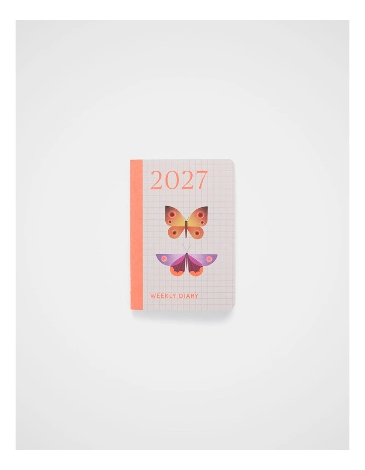 Stitch Weekly Diary B7 2027 in Assorted image 1