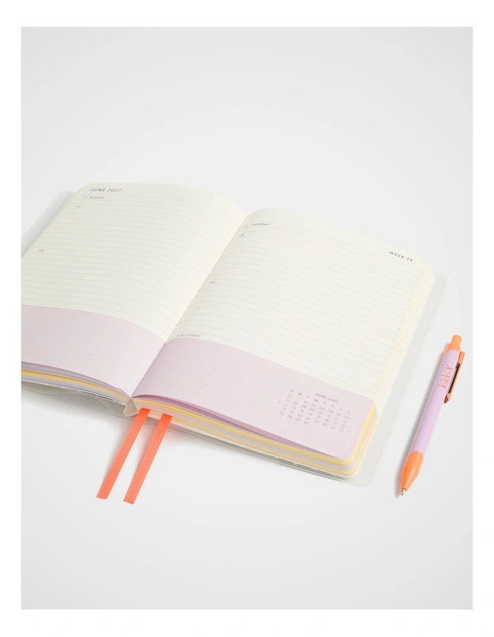 Wrap Daily Diary A5 2027 in Assorted image 2