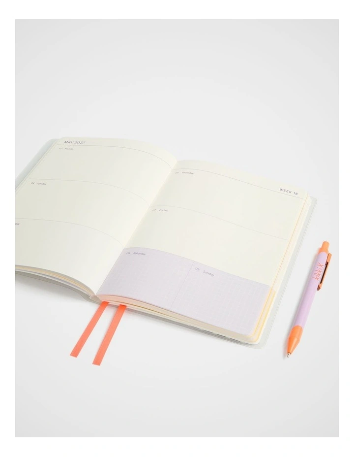 Wrap Weekly Diary A5 2027 in Assorted image 3