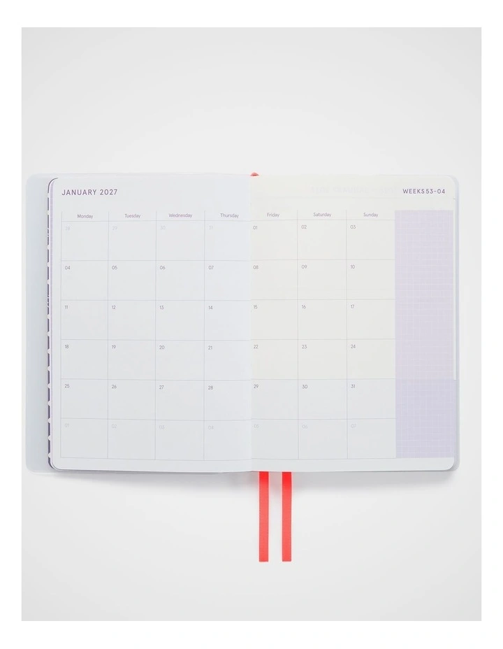 Wrap Weekly Diary A5 2027 in Assorted image 5