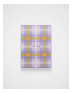 Wrap Weekly Diary A5 2027 in Purple
