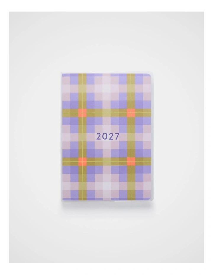 Wrap Weekly Diary A5 2027 in Purple image 1
