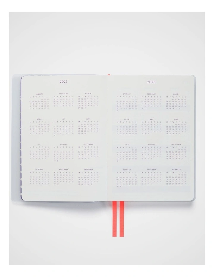 Wrap Weekly Diary A5 2027 in Lt Purple image 3