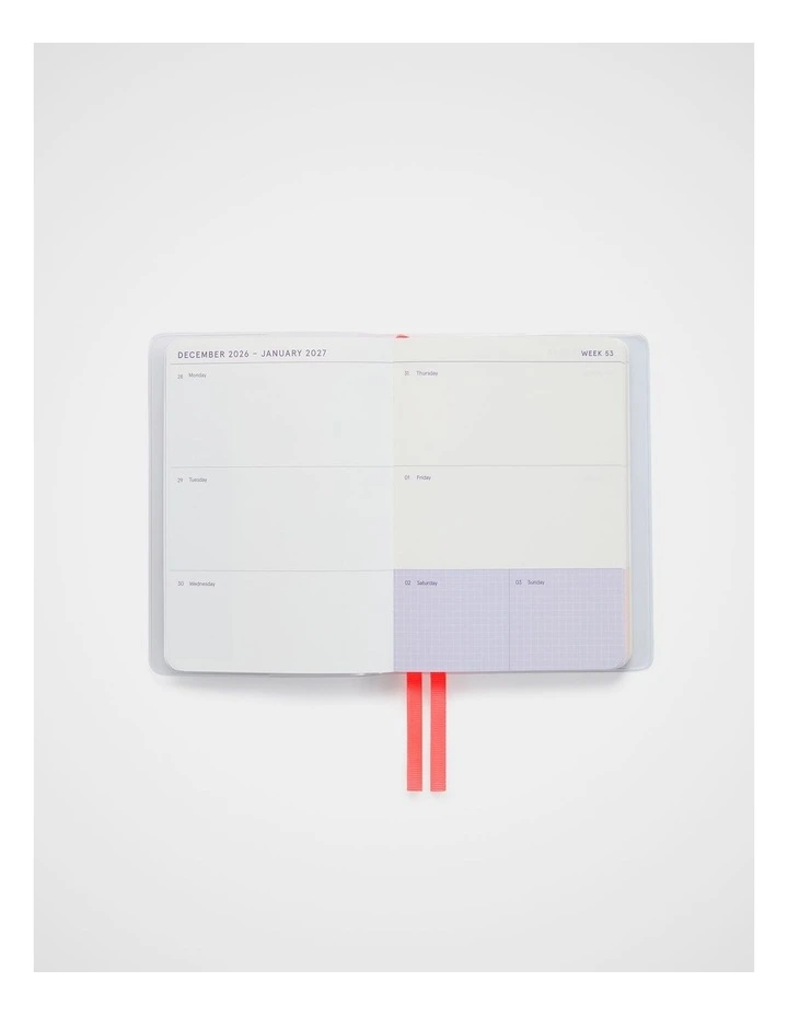 Wrap Weekly Diary A6 2027 in Assorted image 7