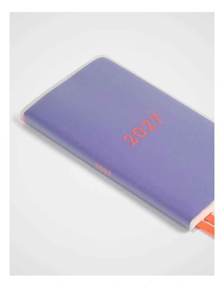 Wrap Weekly Diary Narrow 2027 in Lt Purple image 7