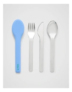 3PC Cutlery Set in Bluebell