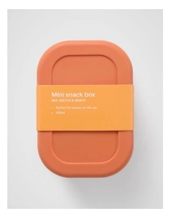 Mini Snack Box in Orange