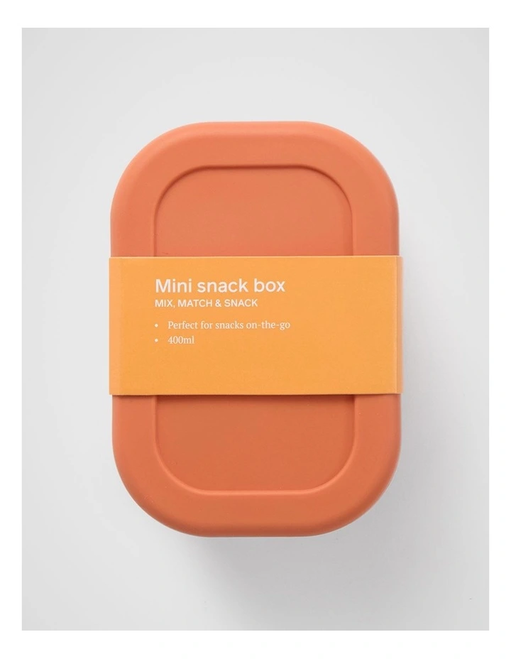 Mini Snack Box in Orange image 1