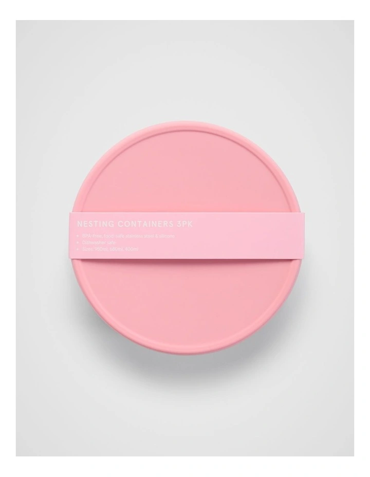 Nesting Container Large 3 Pack in Multi image 2