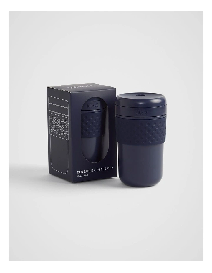 Reusable Coffee Cup 12Oz / 355ml in Midnight image 2