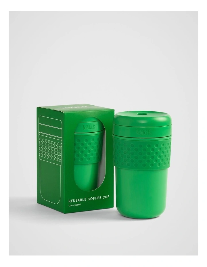 Reusable Coffee Cup 12Oz / 355ml in Lawn image 2