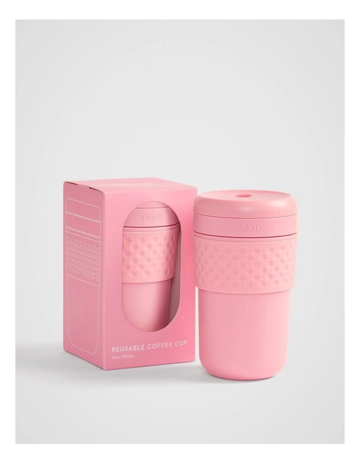 Reusable Coffee Cup 12Oz / 355ml in Sherbet image 2