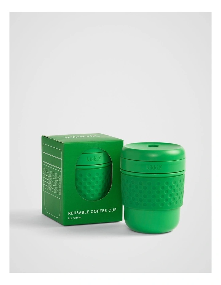 Reusable Coffee Cup 8Oz / 235Ml in Lawn image 2