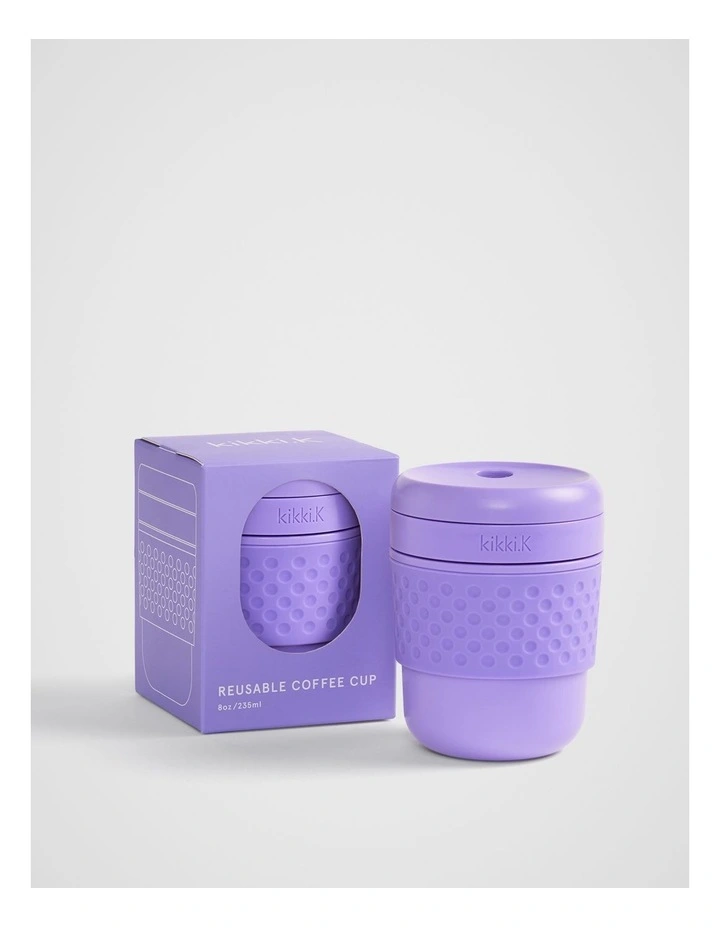 Reusable Coffee Cup 8Oz / 235Ml in Violet image 2