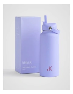 Sip Straw Flask 1L in Cornflower