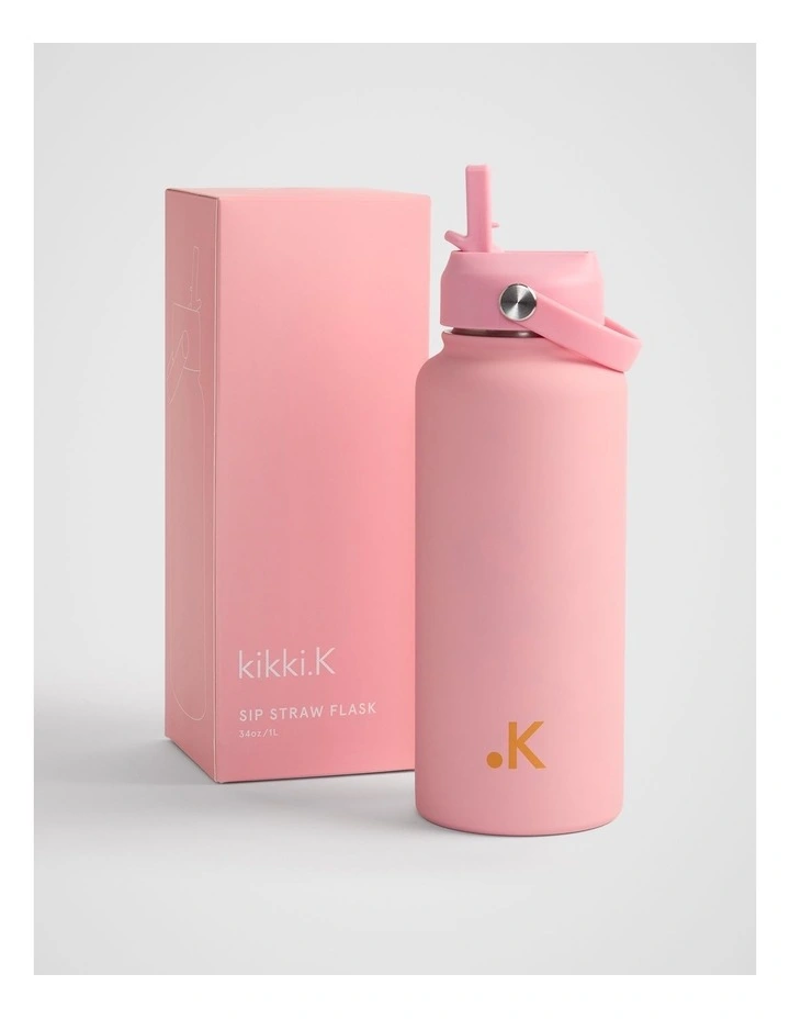 Sip Straw Flask 1L in Sherbet image 1