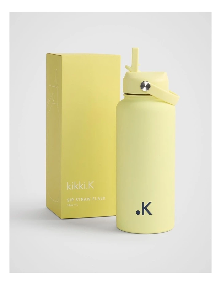 Sip Straw Flask 1L in Pear image 1