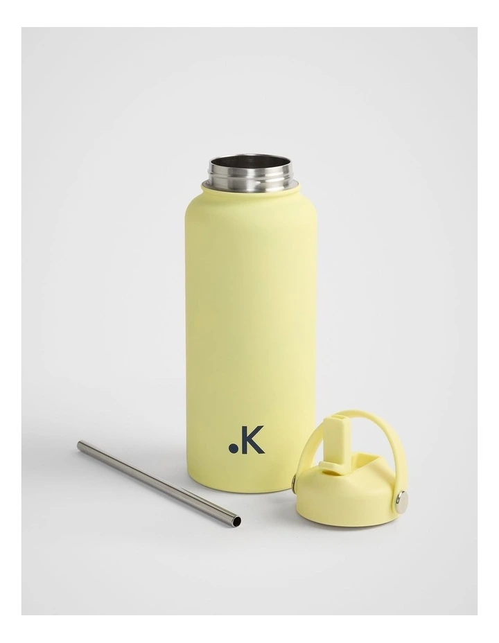 Sip Straw Flask 1L in Pear image 2