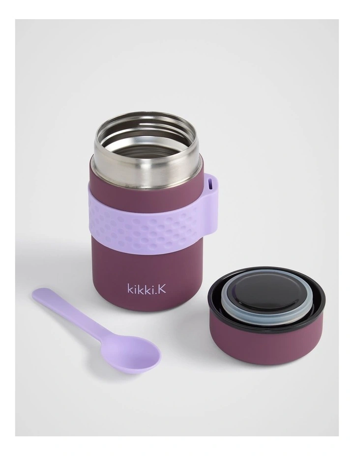 Insulated Food Container 16oz/450ml in Plum image 2