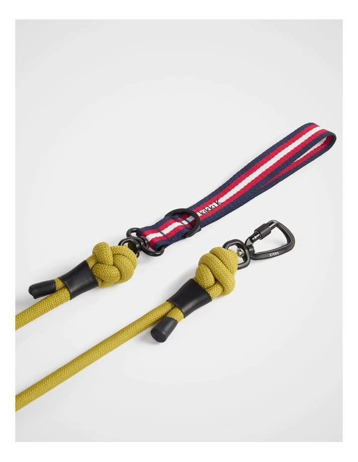 TREK. Pet Rope Lead in Multi Stripe image 2