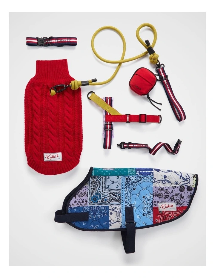 Voyage Cable Pet Knit in Poppy image 3