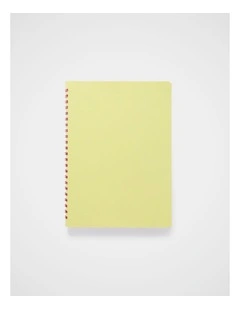 Flexi Spiral Notebook A5 in Butter