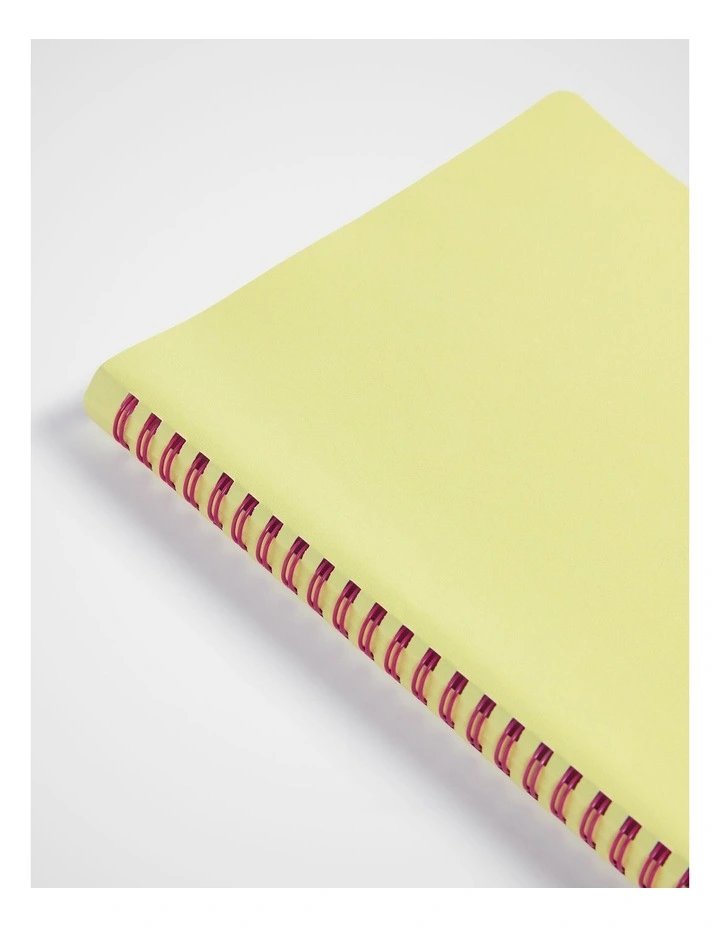 Flexi Spiral Notebook A5 in Butter image 3