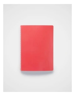 Flexi Spiral Notebook A5 in Poppy