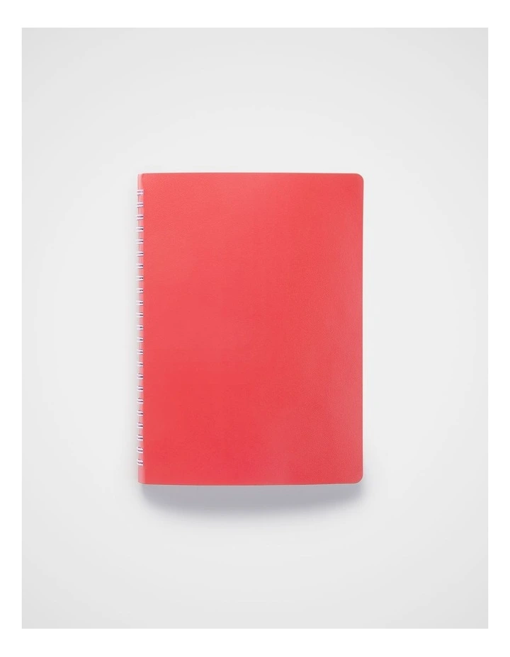 Flexi Spiral Notebook A5 in Poppy image 1