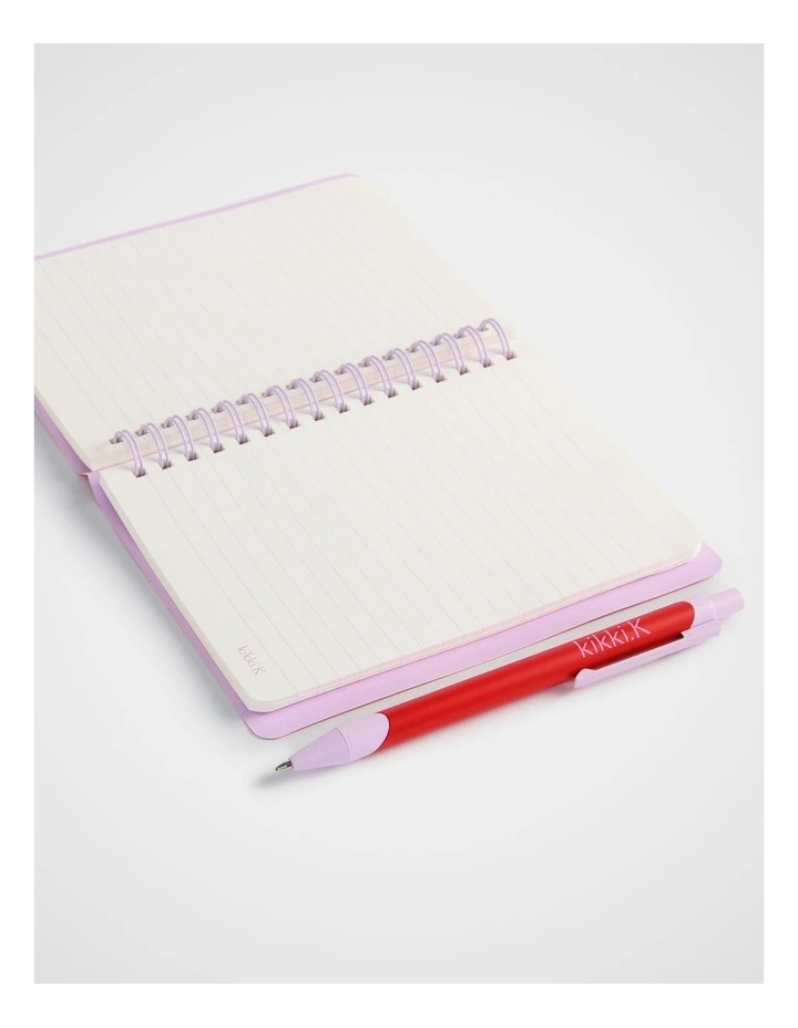 Flexi Spiral Notebook A6 in Poppy image 1
