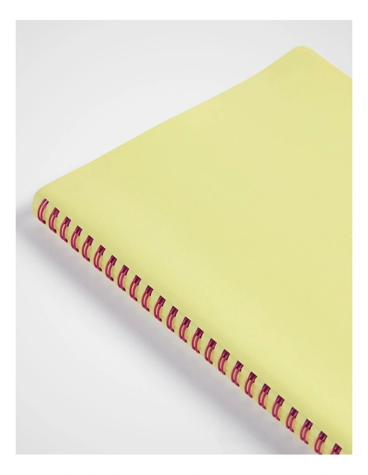 Flexi Spiral Notebook B5 in Butter image 3