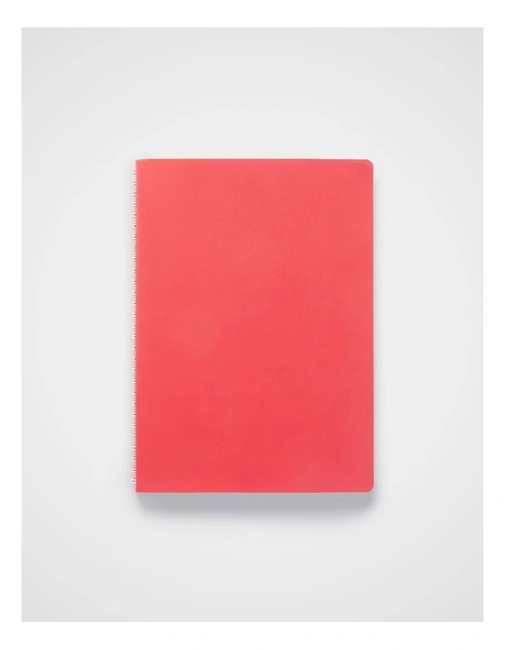 Flexi Spiral Notebook B5 in Poppy image 1