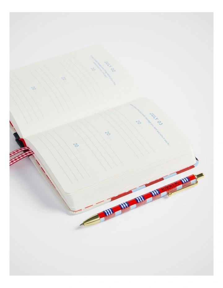 Journal Sentence A Day A6 in Gingham Ribbons image 2