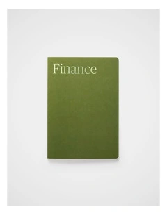 Stitch Finance Planner A5 in Moss