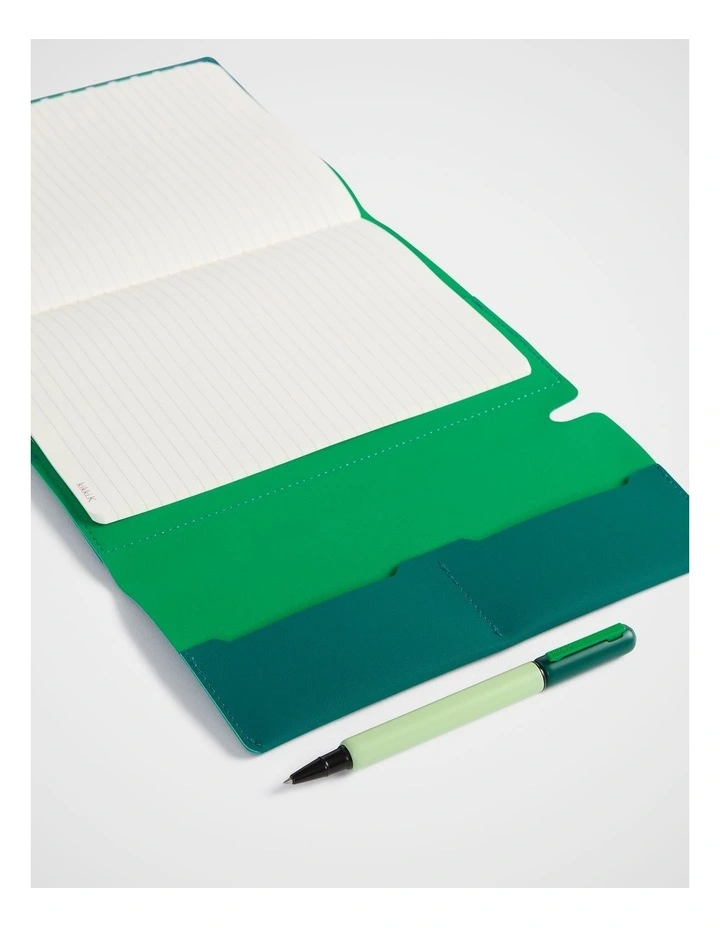 Stitch Notebook Holder A5 in Cedar image 2