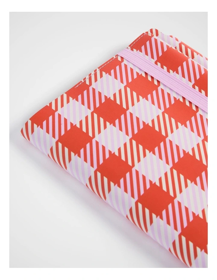 Stitch Notebook Holder A5 in Gingham image 2