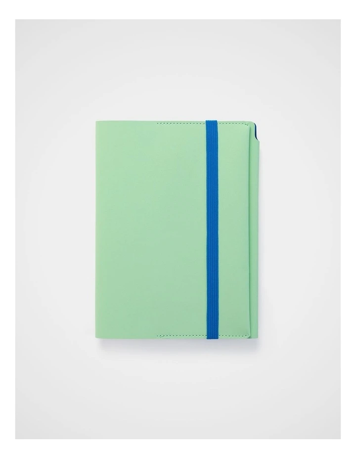 Stitch Notebook Holder A5 in Matcha Green image 1