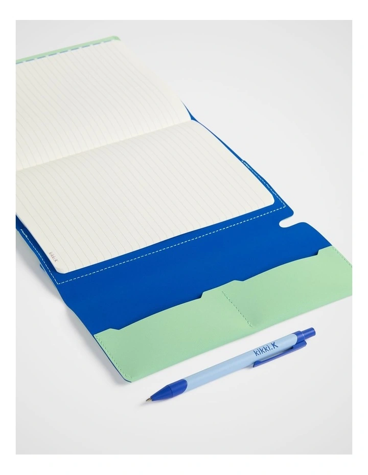 Stitch Notebook Holder A5 in Matcha Green image 2