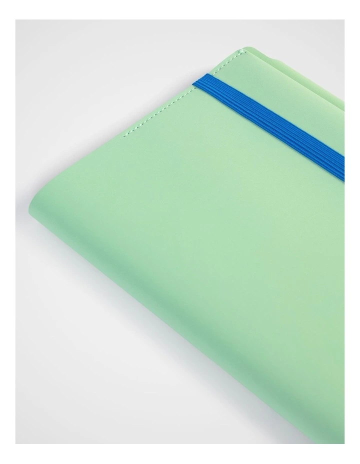 Stitch Notebook Holder A5 in Matcha Green image 3