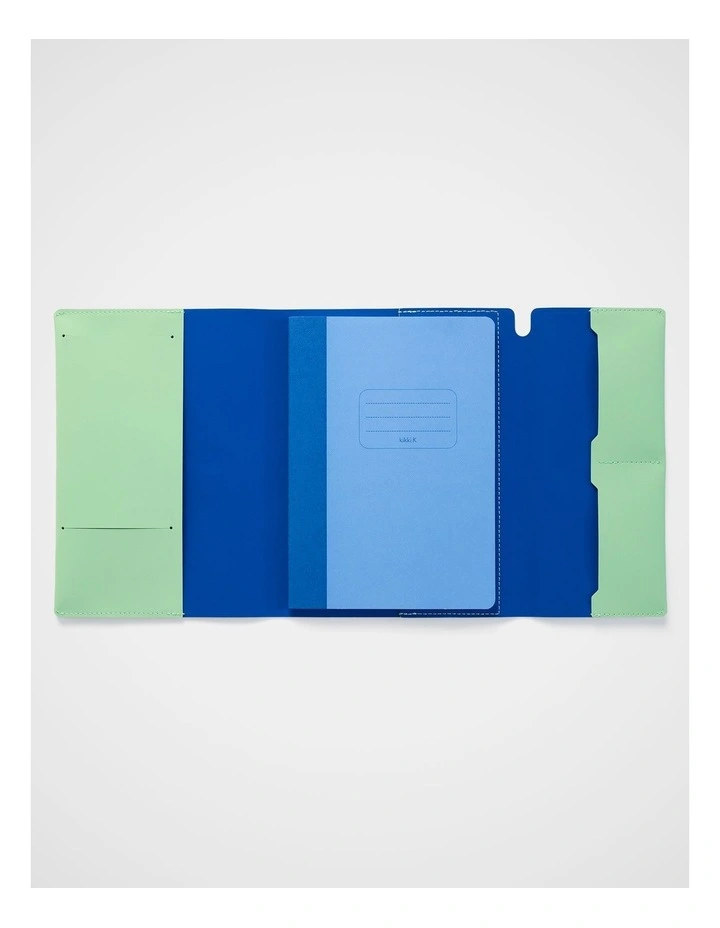 Stitch Notebook Holder A5 in Matcha Green image 4