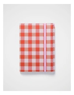 Stitch Notebook Holder B5 in Gingham