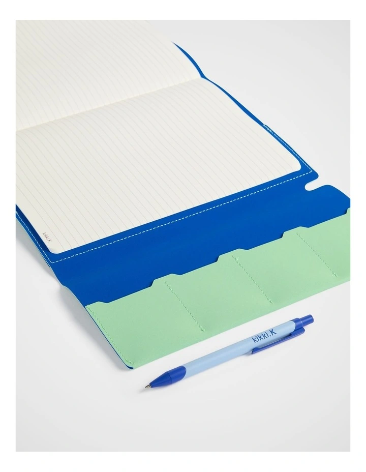 Stitch Notebook Holder B5 in Matcha Green image 2