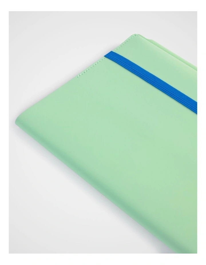 Stitch Notebook Holder B5 in Matcha Green image 3