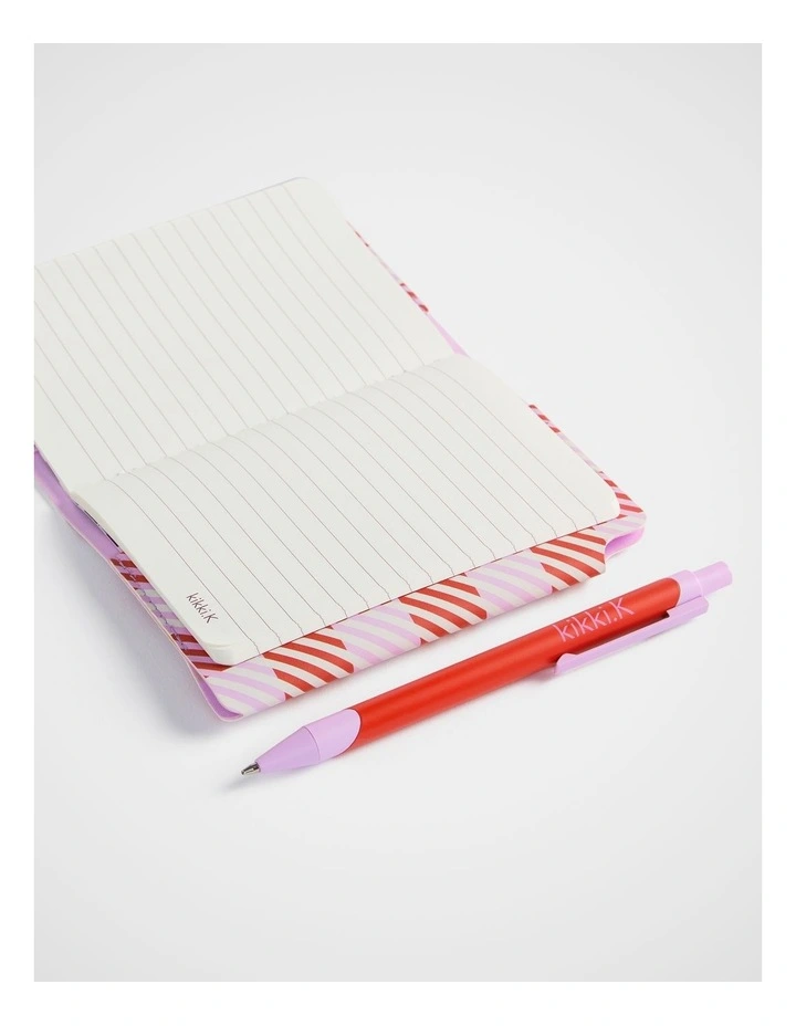 Stitch Notebook Holder B7 in Gingham image 2